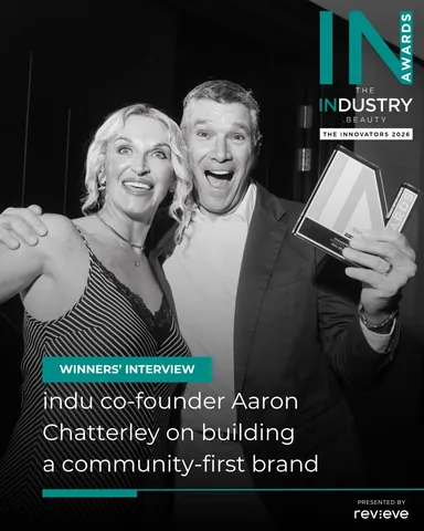 aaronchatterley Instagram post about Beauty industry award