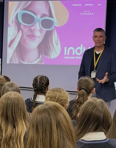 aaronchatterley Instagram post about Careers education