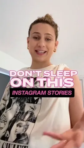 alexbeadon Instagram post about Instagram Stories strategy