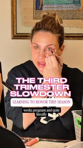alexbeadon Instagram post about Business during pregnancy