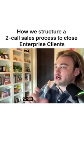 alexhartsuff Instagram post about Enterprise sales process