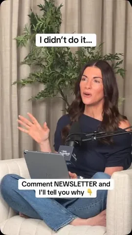 amyporterfield Instagram post about Business reinvention versus optimization