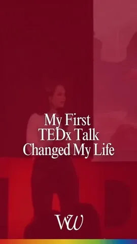 ashleystahl Instagram post about TEDx talks and career growth