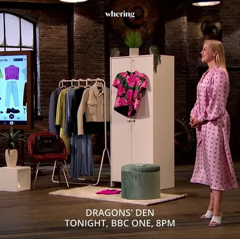 biancarangecroft Instagram post about Whering on Dragons’ Den