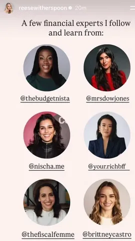 brittneycastro Instagram post about Financial literacy advocacy