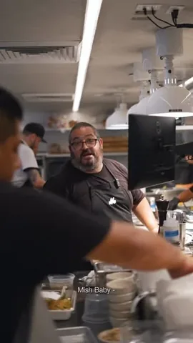 chefgreeny Instagram post about Restaurant behind the scenes