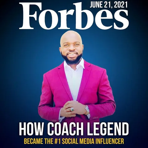 coachlegendary Instagram post about Entrepreneurial achievement