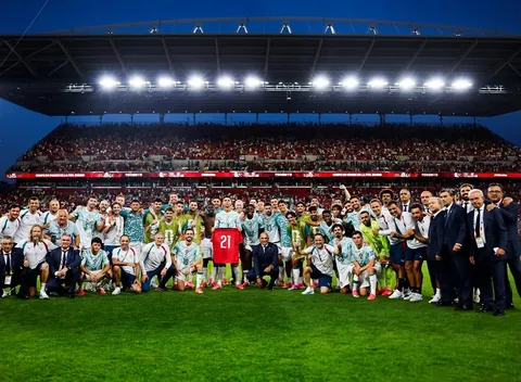 cristiano Instagram post about Football victory