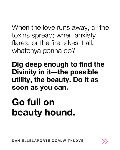 daniellelaporte Instagram post about Positive perspective