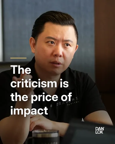 danlok Instagram post about Resilience to criticism