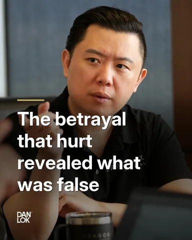 danlok Instagram post about Betrayal and trust