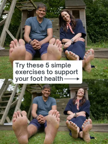drchatterjee Instagram post about Foot health