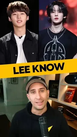 evancarmichael Instagram post about Lee Know’s career journey