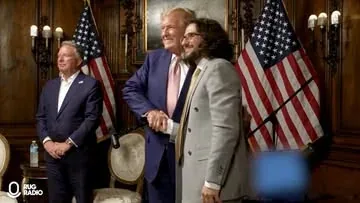 farokh Instagram post about Crypto interview with Donald Trump