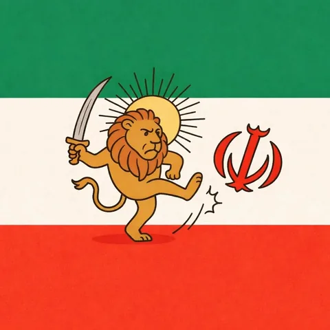 farokh Instagram post about Persian freedom movement