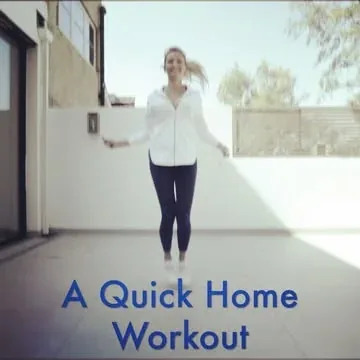 fitnessontoast Instagram post about Home workout