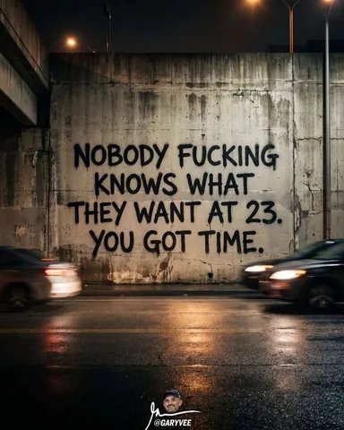 garyvee Instagram post about Youth and life direction