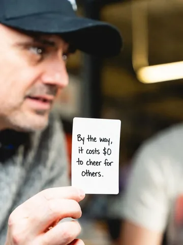 garyvee Instagram post about Positive relationships