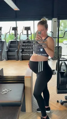 holisticnics Instagram post about Postpartum identity and recovery