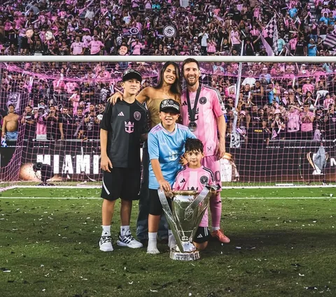 leomessi Instagram post about MLS championship