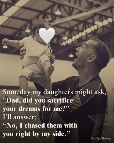 lewishowes Instagram post about Fatherhood and ambition