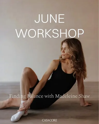madeleine_shaw_ Instagram post about Wellness workshop