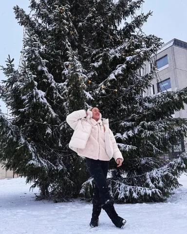 mailumaucci Instagram post about Christmas travel in Rovaniemi