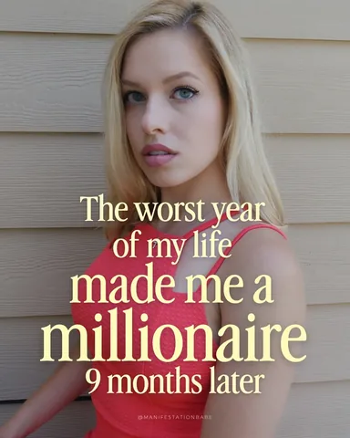 manifestationbabe Instagram post about Personal transformation