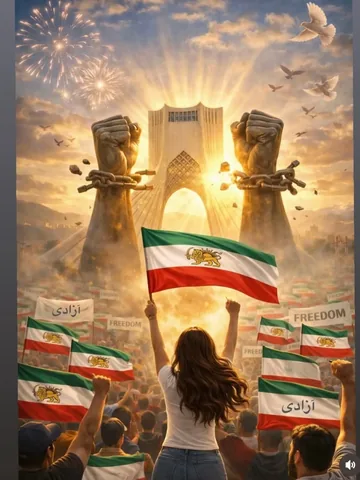 mannykhoshbin Instagram post about Iranian freedom