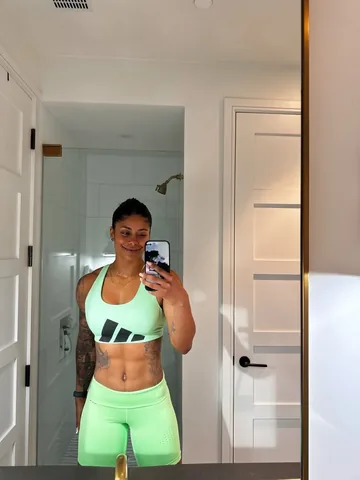 massy.arias Instagram post about Body image and athletic identity