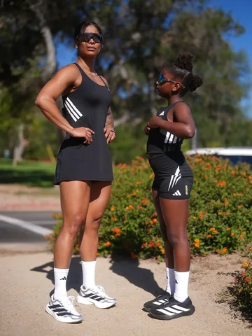 massy.arias Instagram post about Mother daughter strength training