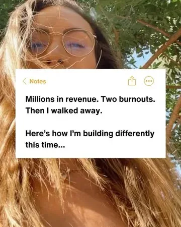 melyssa_griffin Instagram post about Aligned business building