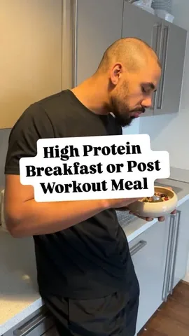 mhktraining Instagram post about High protein yogurt meal