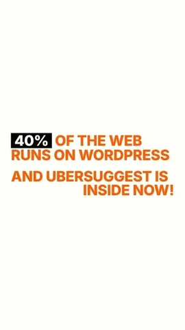 neilpatel Instagram post about Ubersuggest WordPress plugin