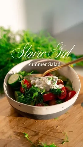 nomadista_nutrition Instagram post about Slavic summer salad