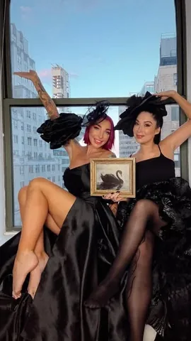 nubbytwiglet Instagram post about DIY Met Gala recreation