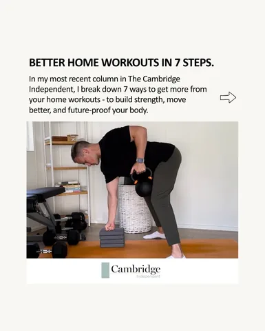olliethompsonhealth Instagram post about Home workouts