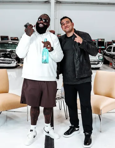 omar_therockstar Instagram post about Podcast promotion