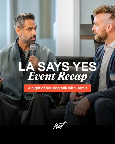 ramit Instagram post about Housing policy and affordability
