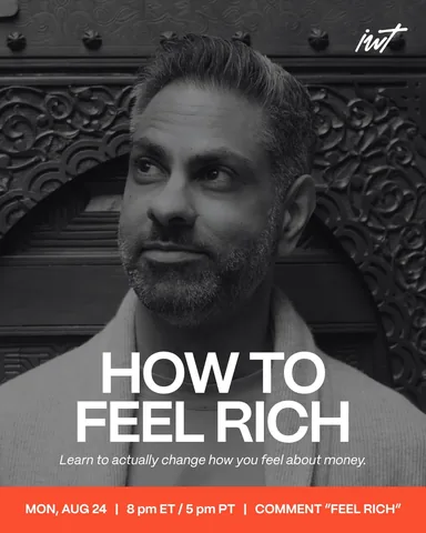 ramit Instagram post about Psychology of money