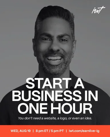 ramit Instagram post about Starting a business