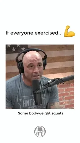 realjoedesena Instagram post about Exercise and wellbeing