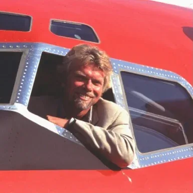 richardbranson Instagram post about Business lessons