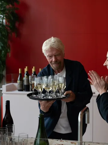 richardbranson Instagram post about Office humor