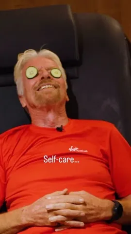 richardbranson Instagram post about Self care