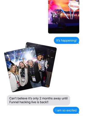 russellbrunson Instagram post about Funnel Hacking Live registration