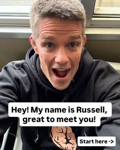 russellbrunson Instagram post about Entrepreneurship journey