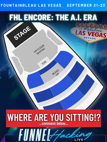 russellbrunson Instagram post about Funnel Hacking Live event