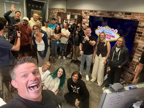 russellbrunson Instagram post about Team collaboration