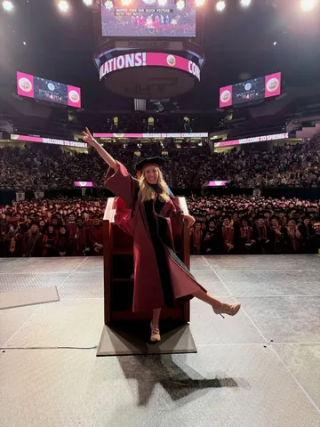sarablakely Instagram post about Graduation
